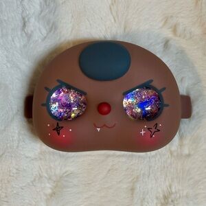 Baby Three 400% Custom Face Replacement with Liquid Glitter Eyes Black Hair BB3